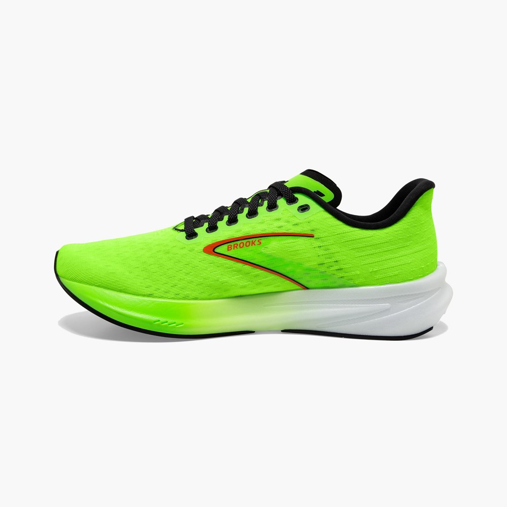 Chaussures Running Route Brooks Hyperion Corail Noir Homme | HYM-2959713